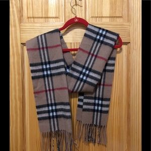 Plaid scarf